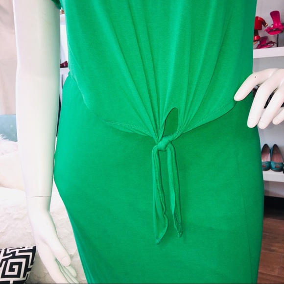 Chico’s Green Short sleeve Maxi Dress - Picture 3 of 8